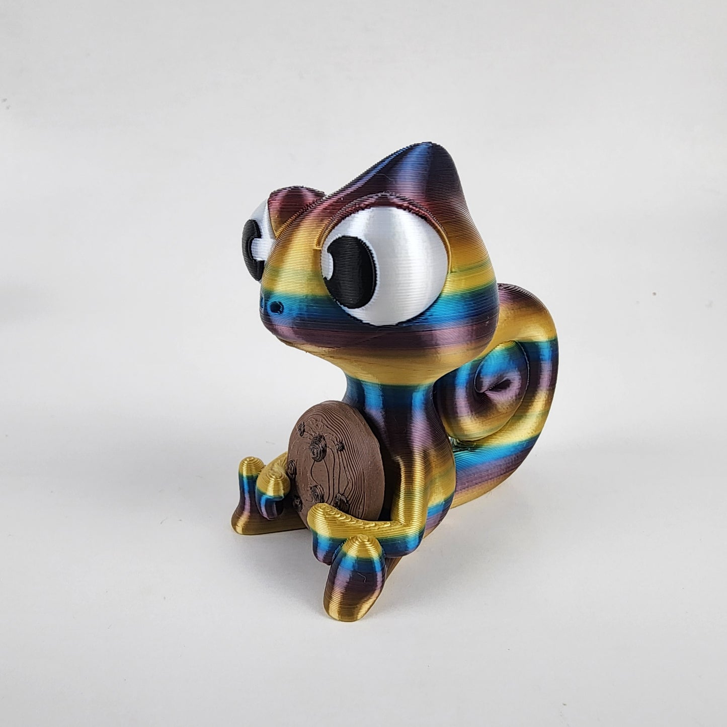 The Karma Stories "Karmen Chameleon" With Cookies! Rainbow Colored. YouTube Channel Mascot!