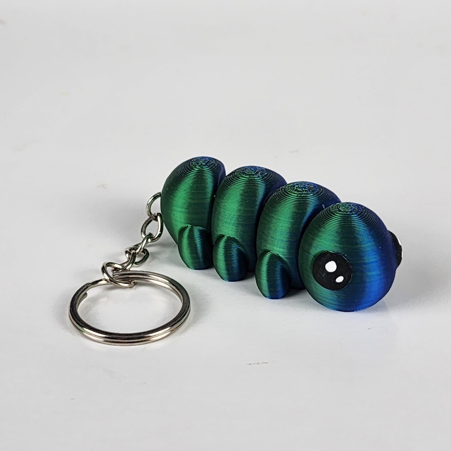 Articulated Caterpillar Keychain