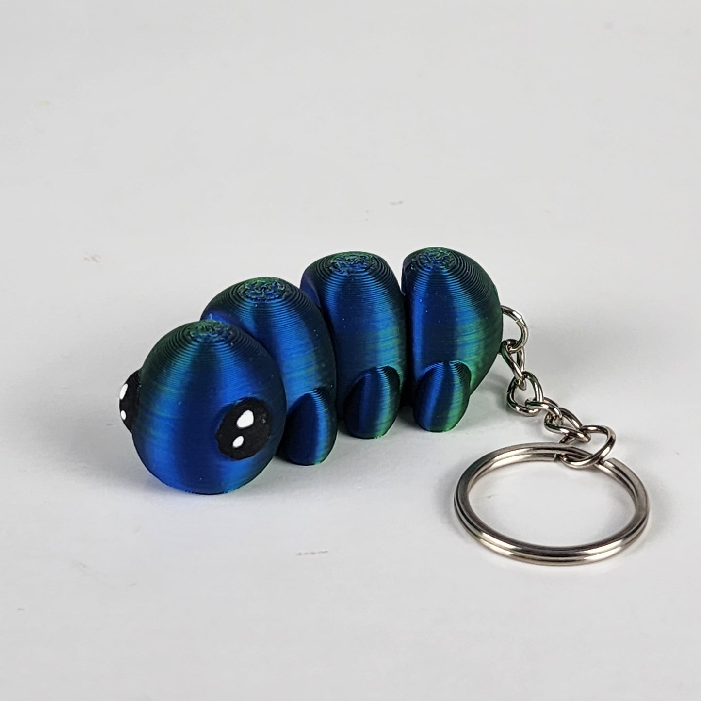 Articulated Caterpillar Keychain