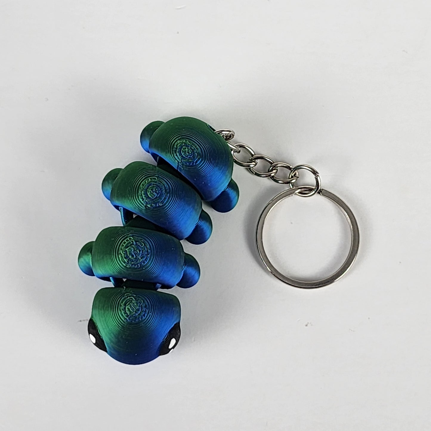 Articulated Caterpillar Keychain