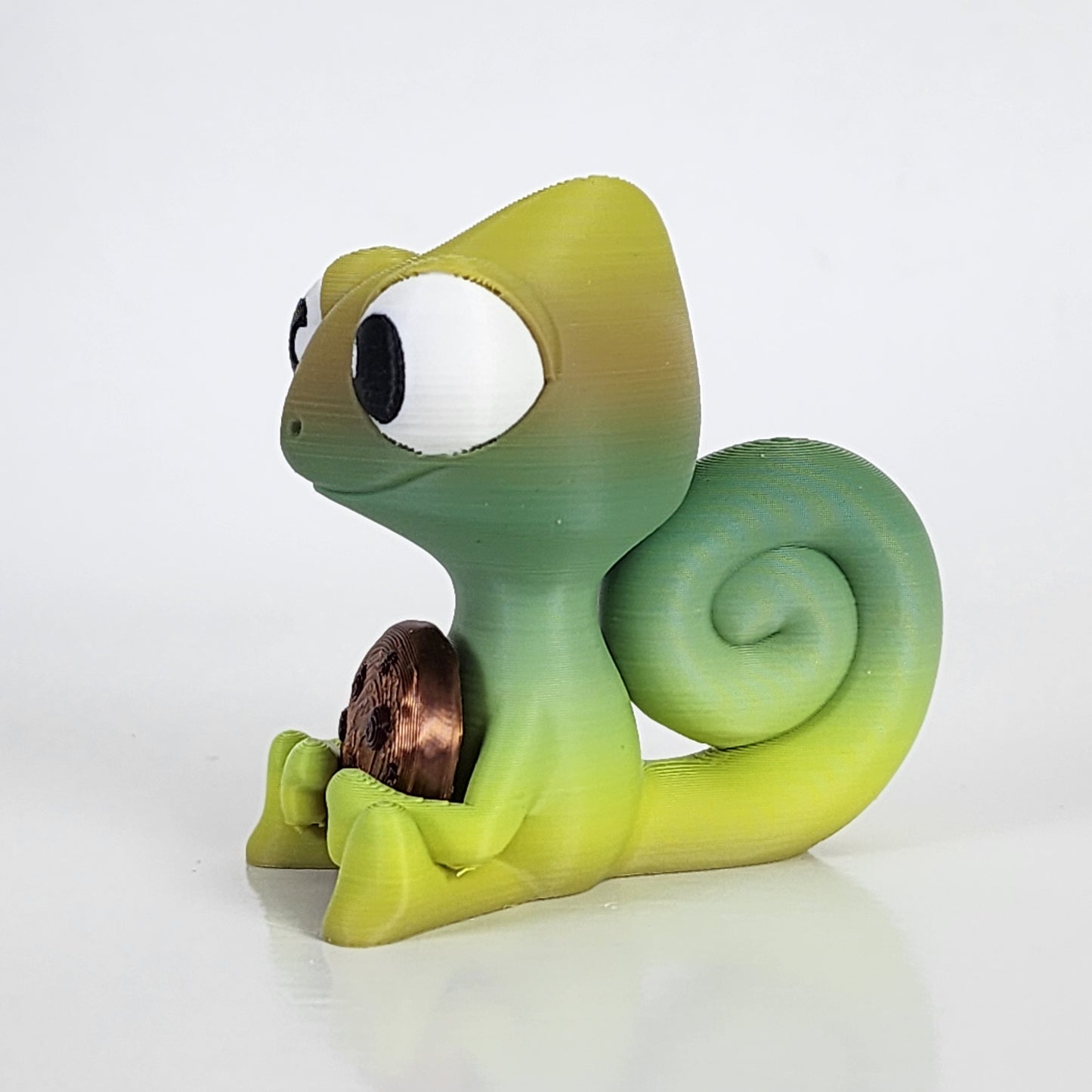 The Karma Stories "Karmen Chameleon" With Cookies! Matcha Rainbow Colored. YouTube Channel Mascot!