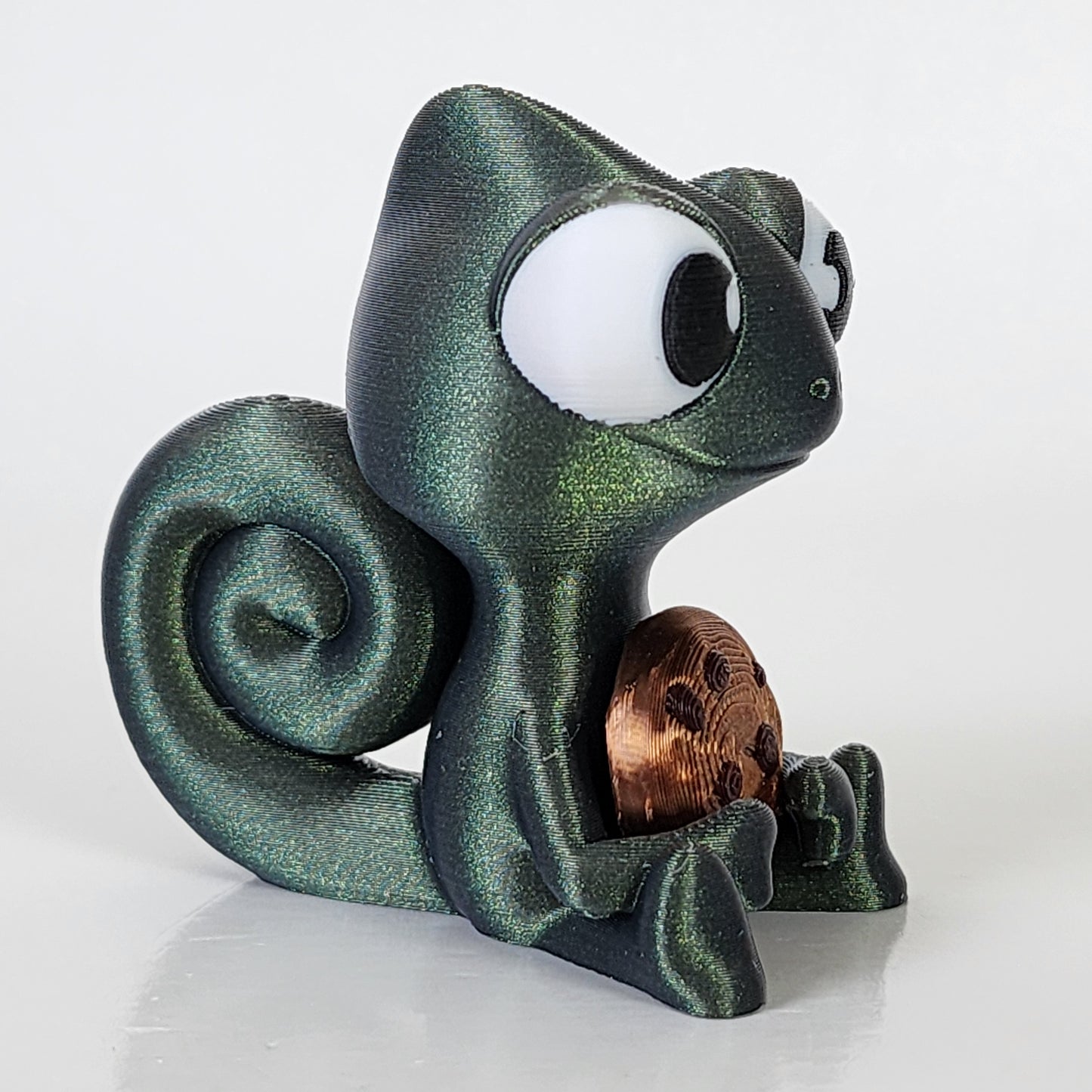 The Karma Stories "Karmen Chameleon" With Cookies! Galaxy Aurora Colored. YouTube Channel Mascot!