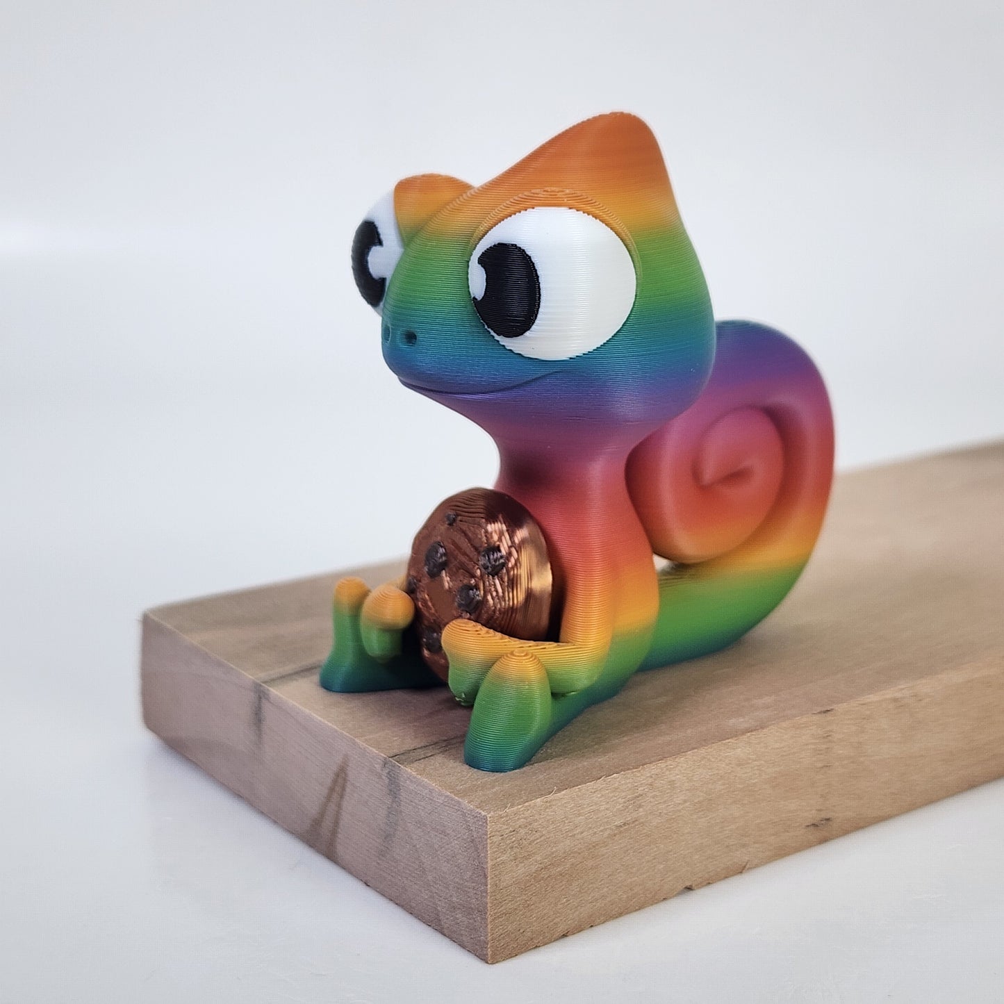 The Karma Stories "Karmen Chameleon" With Cookies! Ziro Rainbow Blaze Colored. YouTube Channel Mascot!
