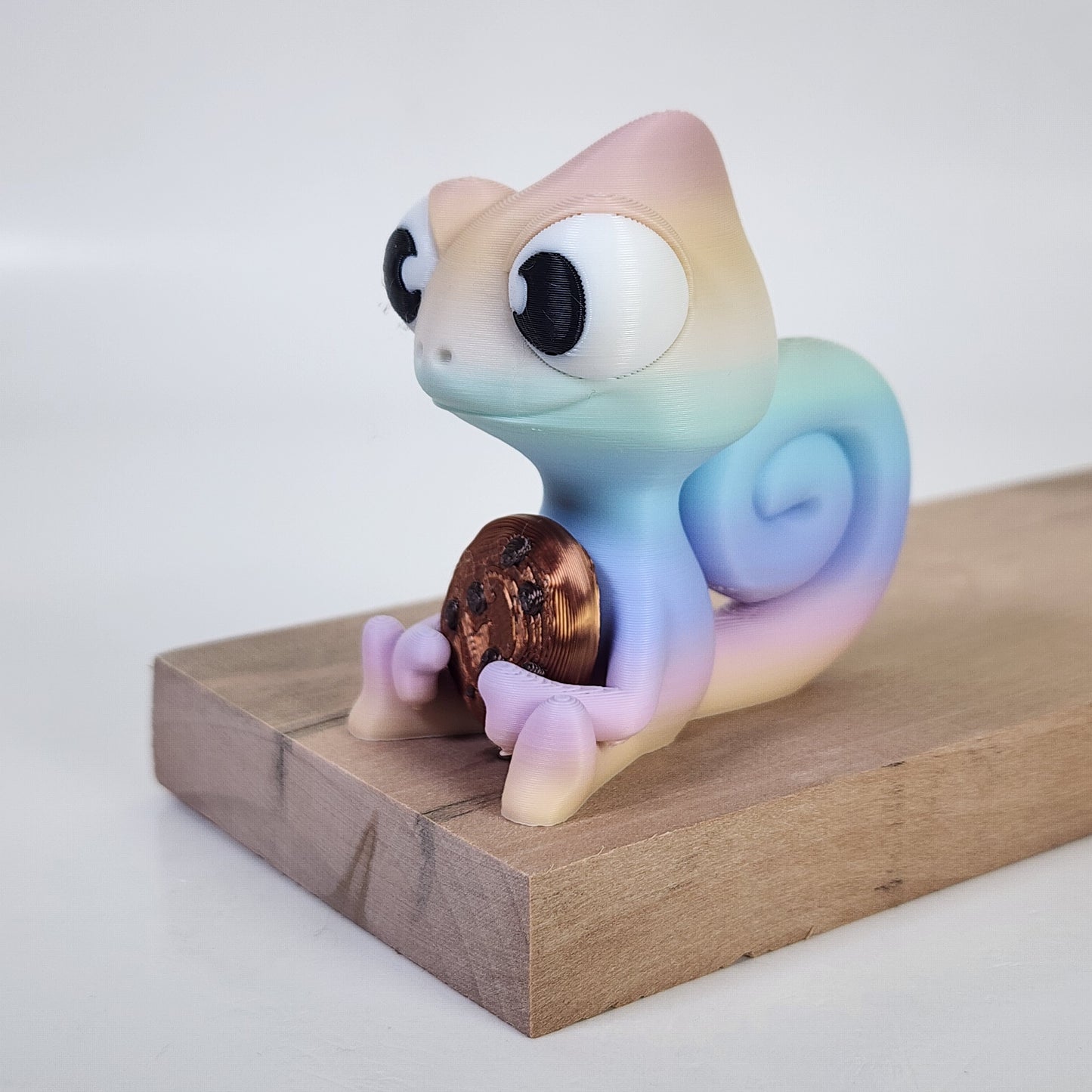 The Karma Stories "Karmen Chameleon" With Cookies! Ziro Pastel Spectrum Colored. YouTube Channel Mascot!