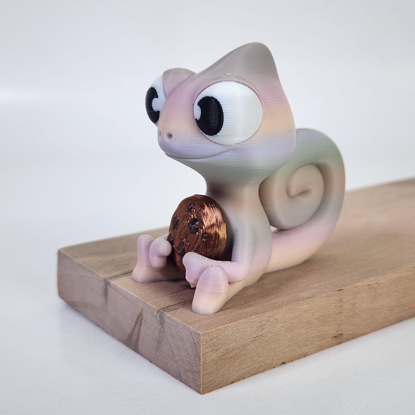 The Karma Stories "Karmen Chameleon" With Cookies! Ziro Morandi Colored. YouTube Channel Mascot!