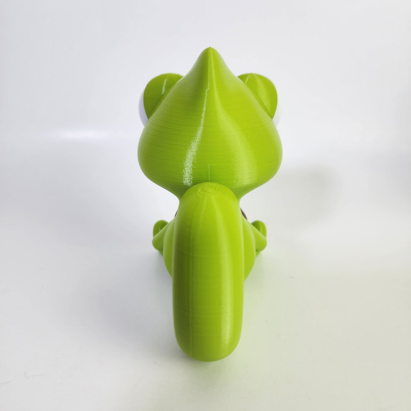 The Karma Stories JUMBO "Karmen Chameleon" With Cookies! Lime Green!