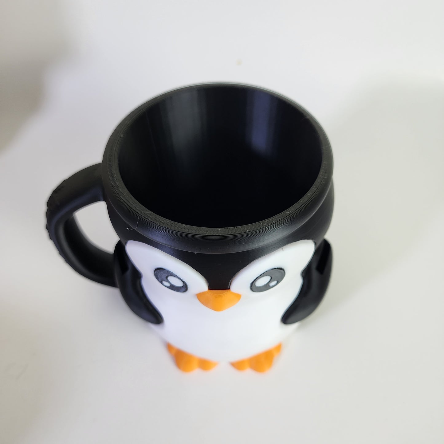 Ice Cream Pint Holder - Pebbles the Penguin - Black/White