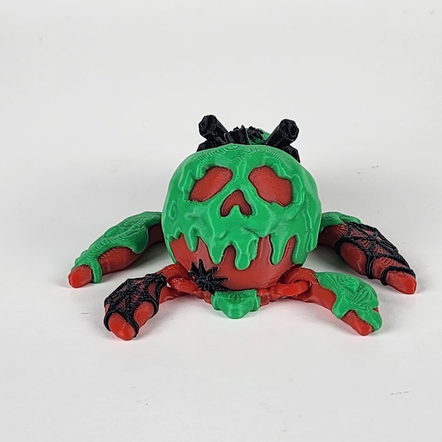 Green and Red Articulated Poison Turtle