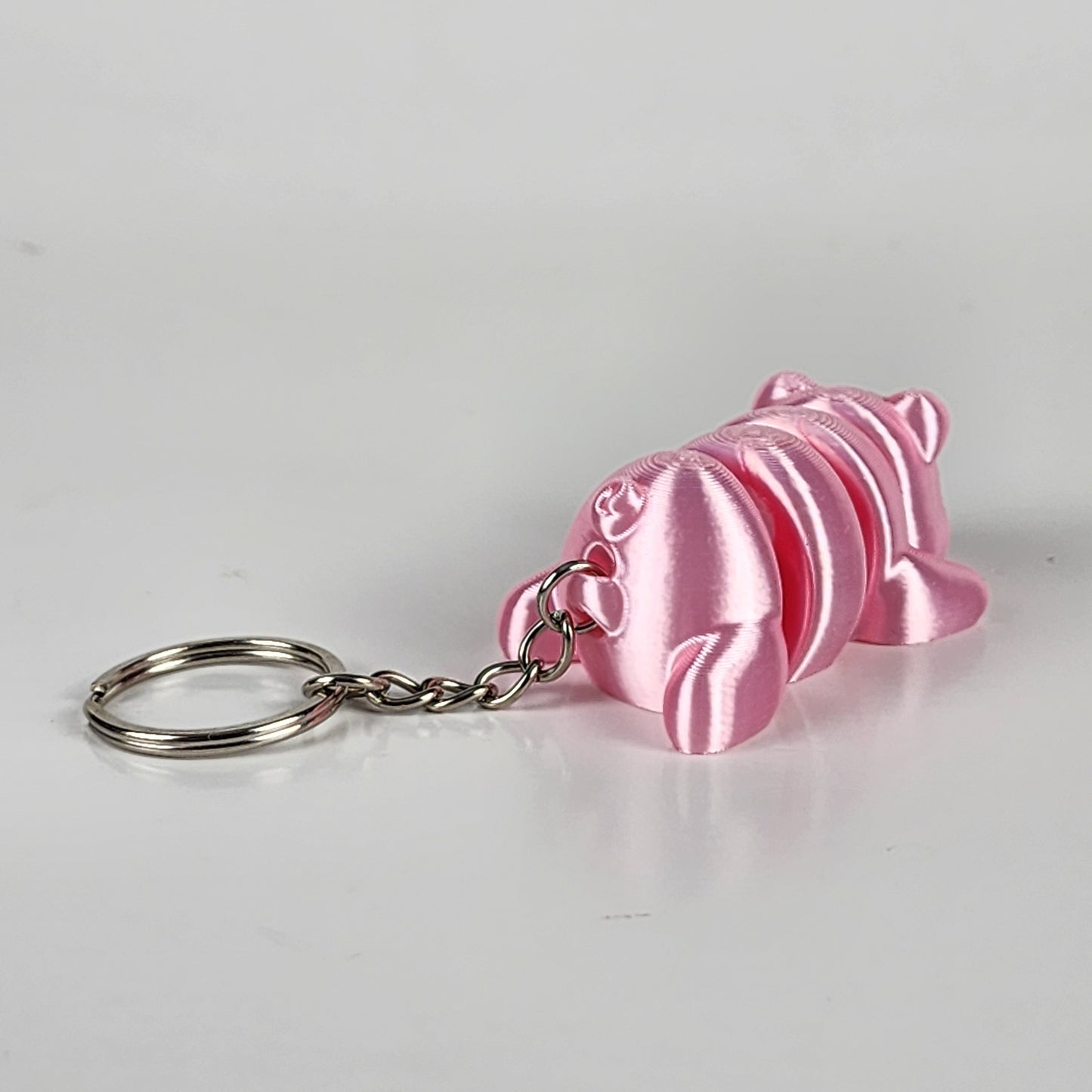Articulated Piggy Keychain
