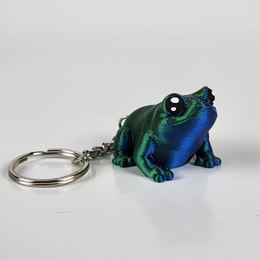 Frog Statue Keychain