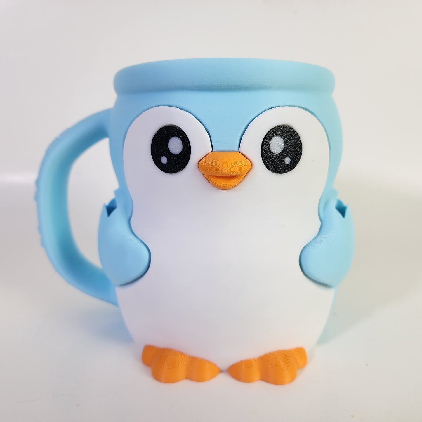 Ice Cream Pint Holder - Pebbles the Penguin - Blue/White